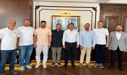Beşiktaşlılar Derneği’nden Kaymakam Gökpınar’a Ziyaret