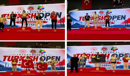 Hendekli Karatecilerden Turkish Open’da 7 Madalya