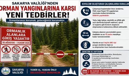 Sakarya’da Ormanlara Giriş Yasaklandı Yeni Yangın Tedbirleri Yürürlükte