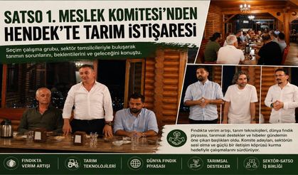 SATSO 1. Meslek Komitesi’nden Hendek’te Tarım İstişaresi
