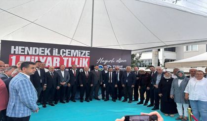 Hendek’te 1 Milyar TL’lik Altyapı Hamlesinde Temel Atma Töreni Gerçekleştirildi