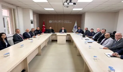 Hendek’te Üniversite ve KPSS Güvenliği Masaya Yatırıldı