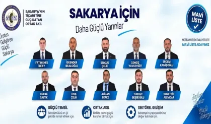 SATSO 34. Meslek Komitesi’nde Mavi Liste’nin Adayı Fatih Enes İlkay ve Ekibi