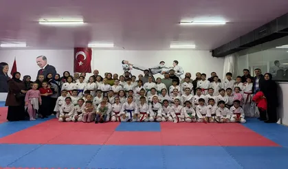 Hendek Olimpik Spor Kulübü’nde 110 Sporcu Kuşak Atladı