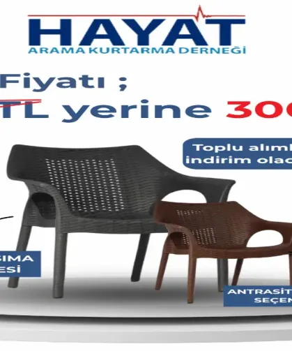 Hendek’te Hayati Kampanya: Alacağınız Her Sandalye Bir Can Kurtaracak
