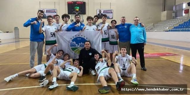 Sakarya Basketbol Takımı bir başarıya daha imza attı.