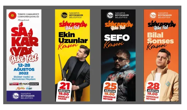 Sakarya Ağustos ayını Dünya Kupası, Bisiklet Festivali ve 3 konserle dop dolu geçirecek…