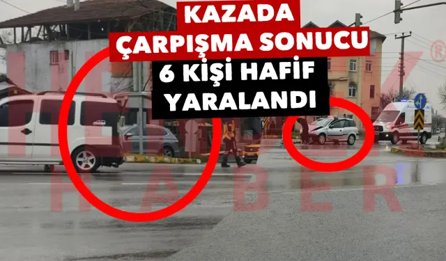 Hendek Köprübaşı Işıklarında Kaza