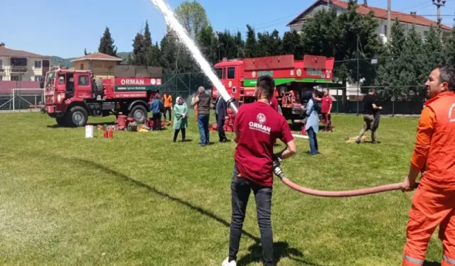 Hendek Yangın Ekip ve Ekipmanları Denetlendi