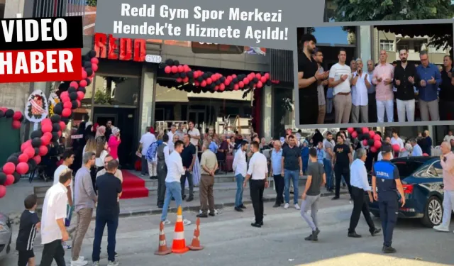 Redd Gym Spor Merkezi Hendek'te Hizmete Açıldı!