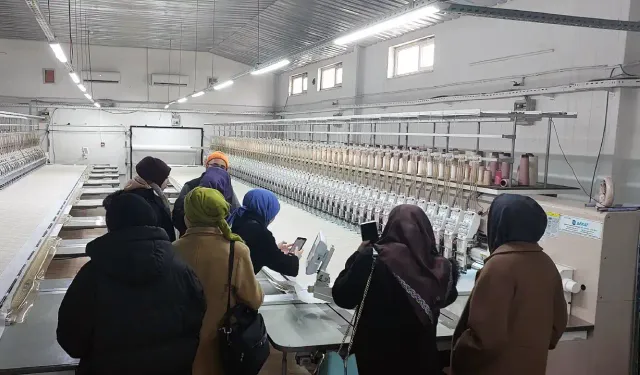 Brode Kumaş Üretimini Brodex Tekstil'de İnceledi