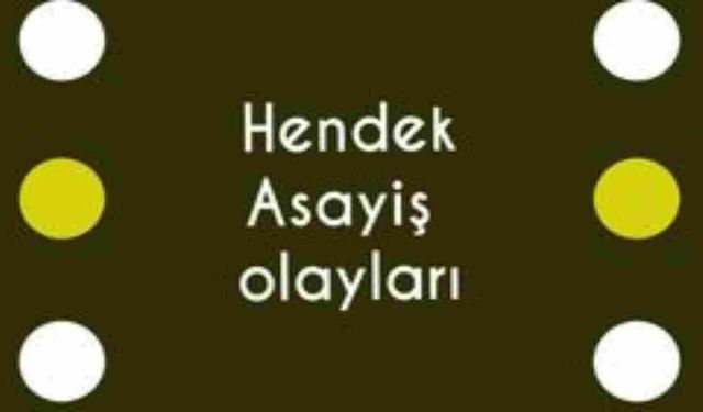 Hendek Asayiş bülteni