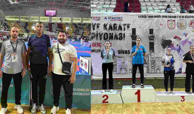 Hendek Karate Takımı Sivas’tan 6 Madalyayla Döndü