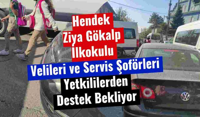 Hendek'te Velileri ve Servis Şoförleri Yetkililerden Destek Bekliyor