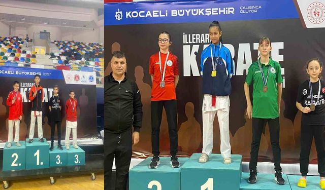 Hendek Karate Spor Kulübü, Kocaeli Karate Ligi'nde Parladı !