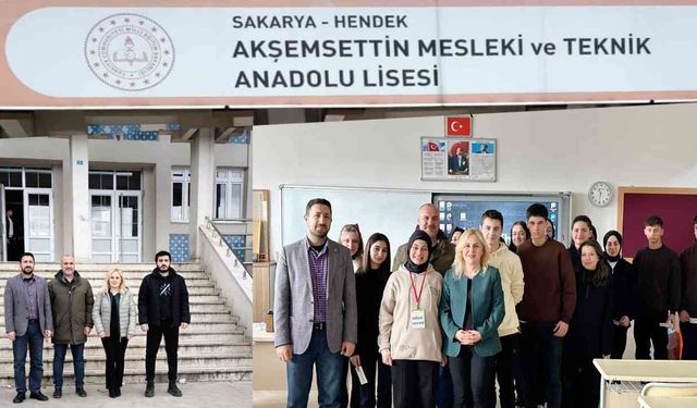 Hendek İlçe Sağlık Gençlere Sağlık ve Çevre Bilinci Eğitimi verdi