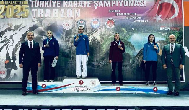 Hendek Karate Spor Kulübü’nden Trabzon’da Çifte Madalya Başarısı