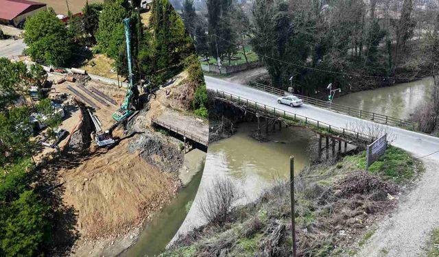 Akyazı ile Hendek’i Birbirine Bağlayan Yeniorman Köprüsü Yenileniyor
