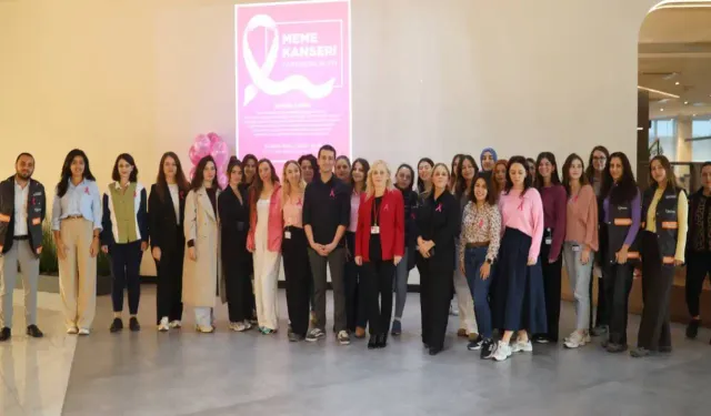 Meme Kanseri Farkındalık Ayı kapsamında etkinlik düzenledi