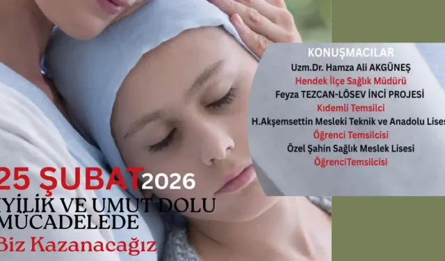 Hendek’te Çocukluk Çağı Kanserlerine Dikkat Çeken Konferans Düzenlenecek