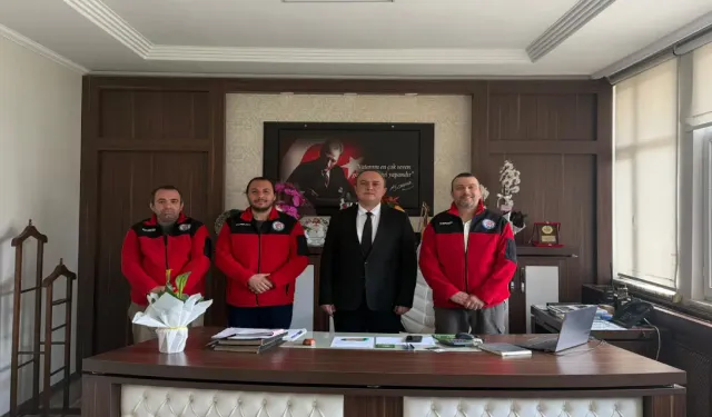 HAYAT Arama Kurtarma’dan Orman İşletme Müdürü Karakaş’a Ziyaret