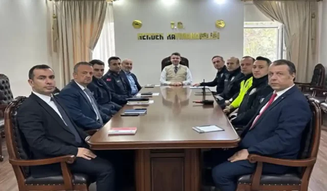 Hendek’te Asayiş Toplantısı Gerçekleştirildi