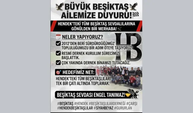 Hendek Beşiktaşlılar Derneği İçin İlk Adım