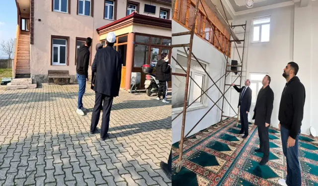 Müftü Turanlar Mahallesi Camiinde incelemelerde bulundu