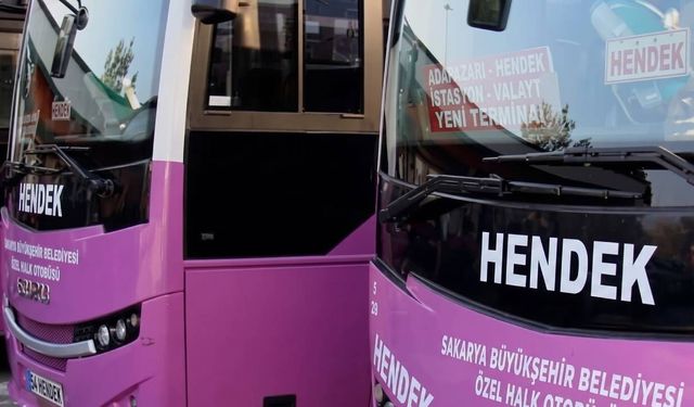 Sakarya’da Ulaşıma Zam Hendek Tarifesi Değişti
