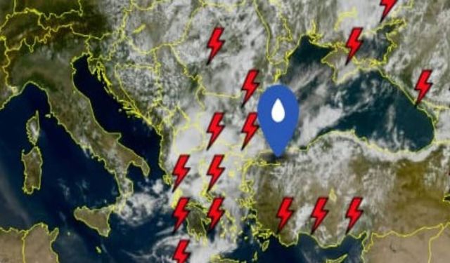 Hendek’te Sağanak Yağış Alarmı