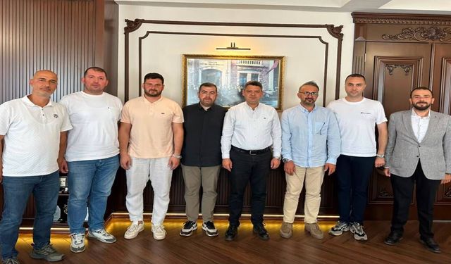 Beşiktaşlılar Derneği’nden Kaymakam Gökpınar’a Ziyaret