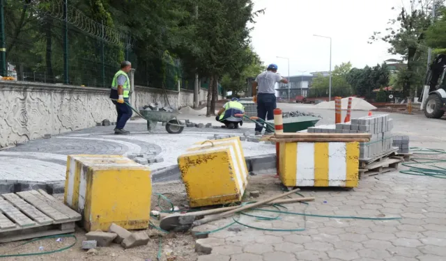 Başpınar Mahallesi’nde Çevre Düzenleme Çalışmaları Sürüyor