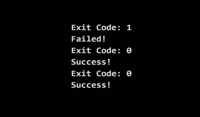 Exit Code 0