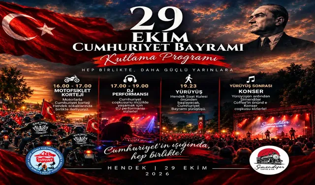 Hayat Arama Kurtarma’dan Hendek’te 29 Ekim Programı
