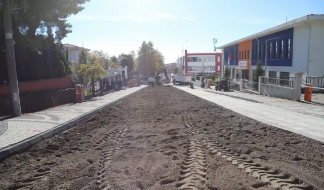 Başpınar Mahallesi'nde Asfalt Hazırlıkları Başladı