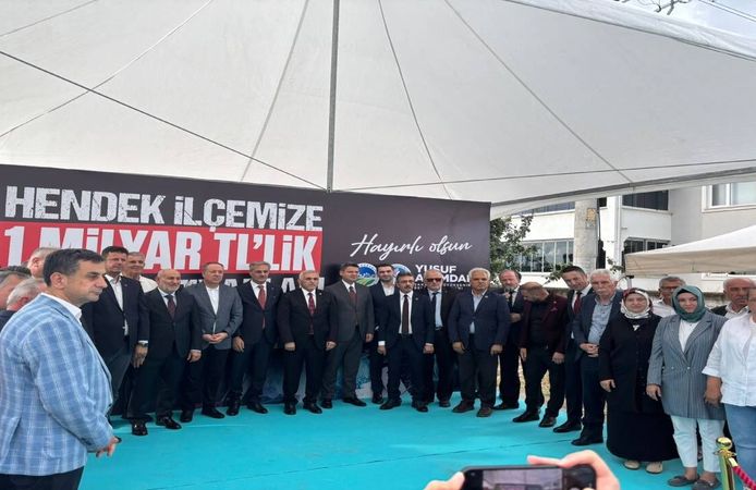 Hendek’te 1 Milyar TL’lik Altyapı Hamlesinde Temel Atma Töreni Gerçekleştirildi