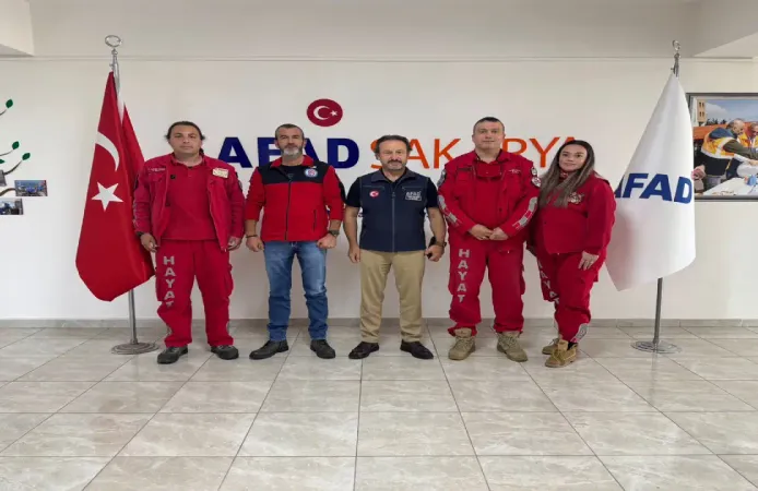 Hayat Arama Kurtarma’dan AFAD İl Müdürü Taner Bayındır’a ziyaret