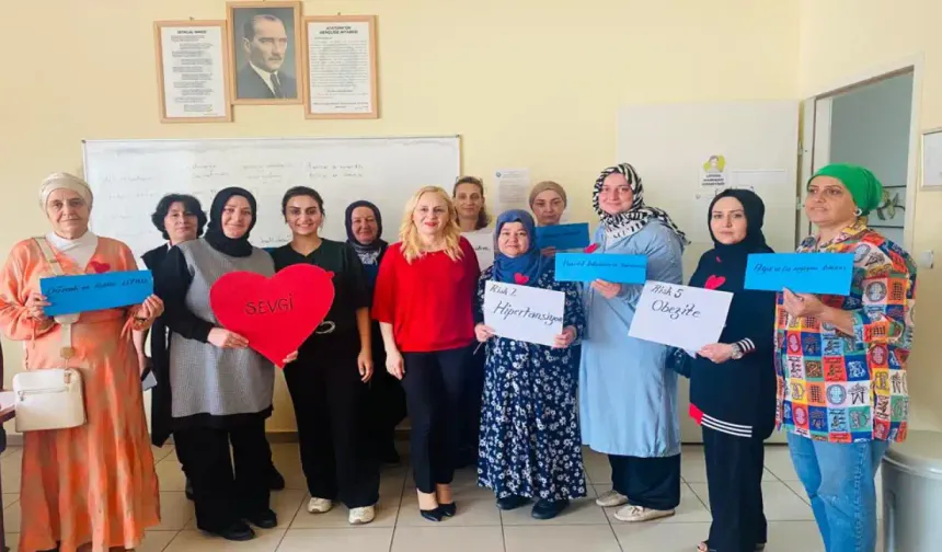 Hendek Halk Eğitim kursiyerlerlerine farkındalık etkinliği düzenledi.