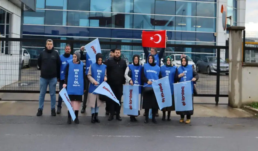 Hendek'te Fabrika İşçileri İşten Çıkarılmaları Protesto Ediyor!