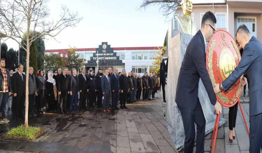 Öğretmenler Günü Öncesi  Hendek’te Tören Düzenlendi