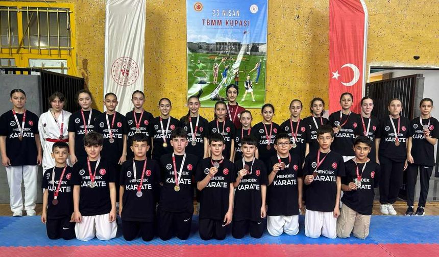 Hendekli Karatecilerden Başarılı Performans