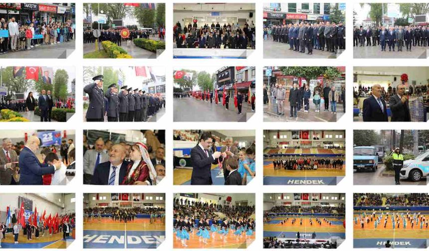 Hendek’te Çocuklar Bayramlarını Coşkuyla Kutladı