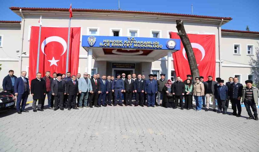 Hendek’te Türk Polis Teşkilatının 180. Yılı Törenle Kutlandı
