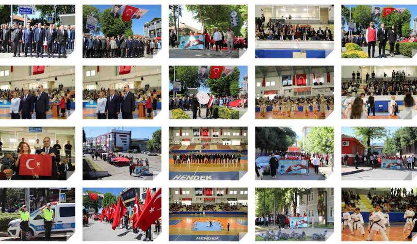 19 Mayıs Hendek’te coşkulu etkinliklerle kutlandı