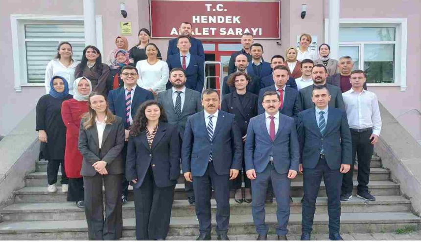 Adalet Bakanlığı Personel Genel Müdürlüğünden Hendek Adliyesine Ziyaret