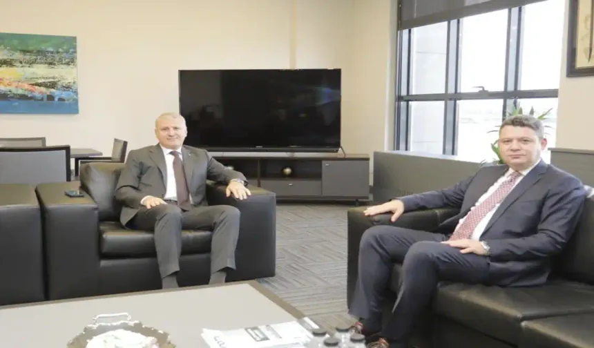 Hendek Kaymakamı Gökpınar Altuğ'u ziyaret etti