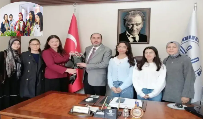 Hendek Müftülüğü KYK Öğrencilerine Gül Jest’i