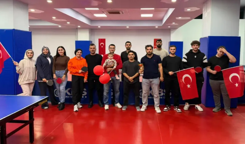 Hendek’te Masa Tenisi Heyecanı yaşadılar