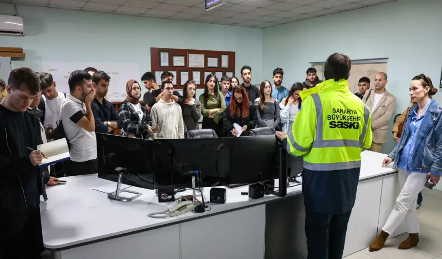 Hendek MYO Öğrencileri Enerji Tesislerini İnceledi