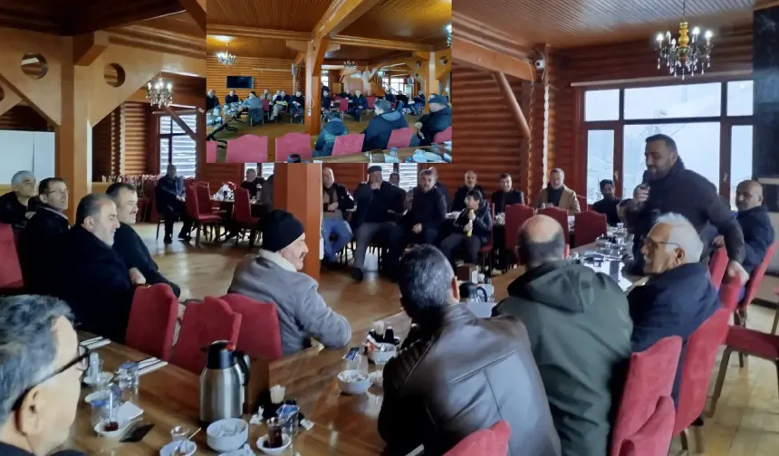 Hendek Muhtarlar Derneği Üyeleriyle bir araya geldi...